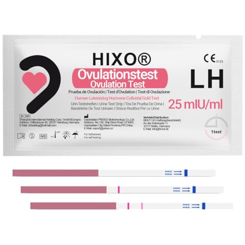 20x Ovulationsteststreifen – LH-Teststreifen zur Eisprung-Bestimmung –...