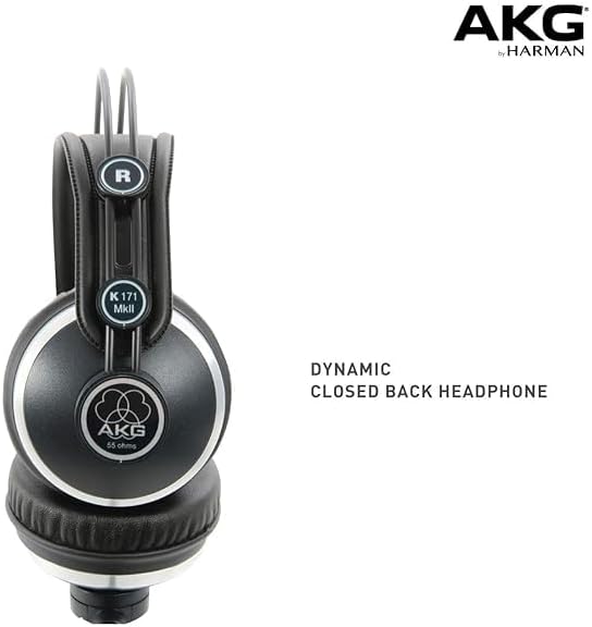 AKG Pro Audio K171 MKII Channel Studio Headphones