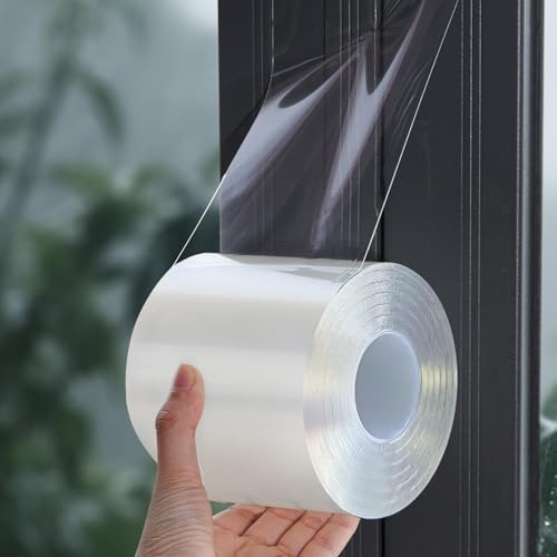 Image of Window Sealing Tape, 20 Mil Thick Window AC Insulation Sealing Draft Tape