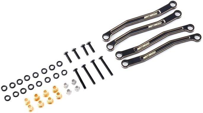 RC Parts RC Crawler Truck Parts for FMS FCX18 LC80: Brass Chassis Link (Short Version)