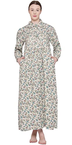 Chemise de nuit longue imprimée pour des soirées cocooning et douces