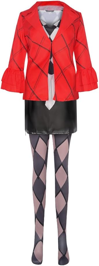 Adult Halloween Costume 2024 Red Suit Brown Set Movie Cosplay for Men Women