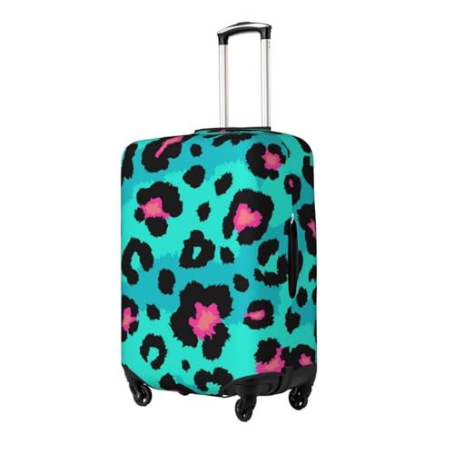 Leopard Print Travel Luggage Cover Suitcase Protector Bag,Double-Sided Printed Fits 18-32 Inch Luggage,Baggage Covers For Kid And Adult,Small2