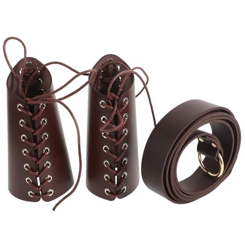 Ceinture médiévale confortable en cuir artificiel durable ajustable KOMBIUDA