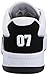 DC Men's Construct Skate Shoe, Black/White, 13