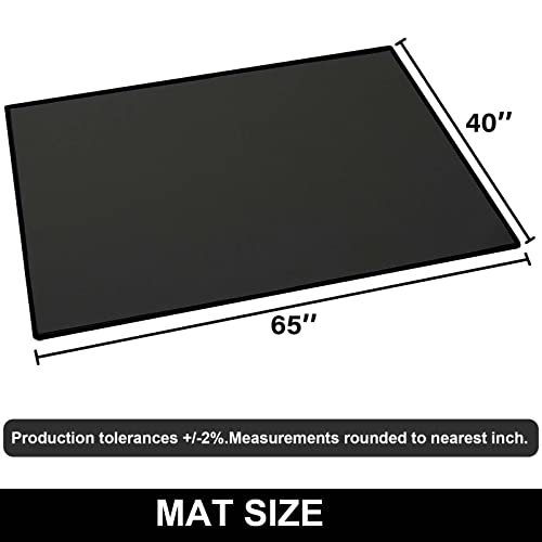 Aibob Under Grill Mat, 40 X 65 In Fire Pit Mats Protects Decks And Patios, Fireproof Grill Pad For Outdoor Grill, Durable And Portable #TOP5