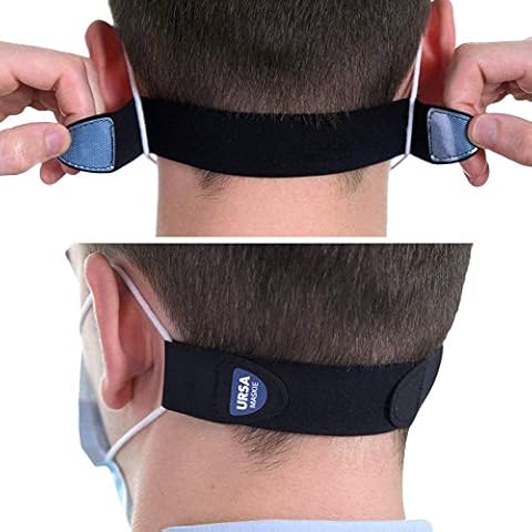 URSA Straps Mask Holder with Adjustable Gripper Cover