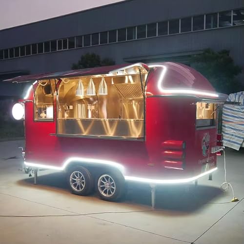 Premium Festival Food Trailer Manufacturer: Custom Sales w/Guardrails & Layouts for Pizza, Fried Chicken, Ice Cream - Boost Vendor Sales