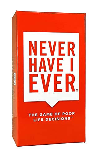 Image of Awestuffs Family Board Games for Adults and Kids - Ages 17 and up, 2 to 8 Players (Never Have I Ever)