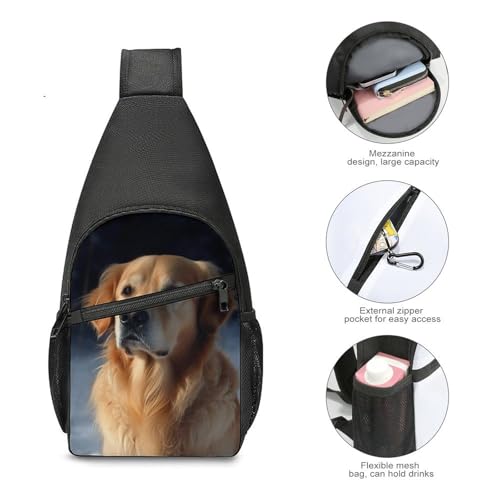 Mochila cruzada estilo sling para viaje unisex miniatura 5