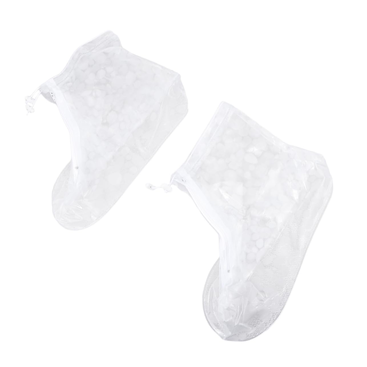 Mipcase 1 Pair Rainproof Overshoes Waterproof High Tube Rainshoes Non-Slip Lightweight Easy to Wear