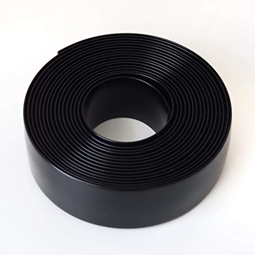 20Ft Long 2" Wide Black Vinyl Chair Strap + 50 Pcs Medium Multi-Gauge Rivet 3/16" Or 7/32" Hole Repair & Replacement For Patio Outdoor Lawn Garden #TOP1
