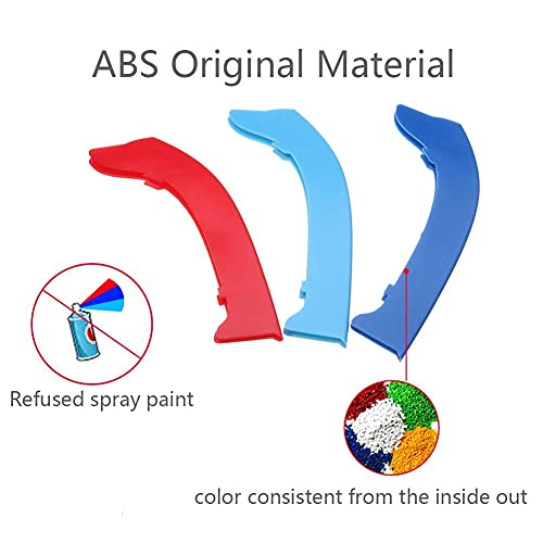 Lanyun M Color Kidney Grille Insert Trims Cover For E90 E91 3 Series 09-12 E90 E91 3 Series 12-Beam Grille Insert #TOP1