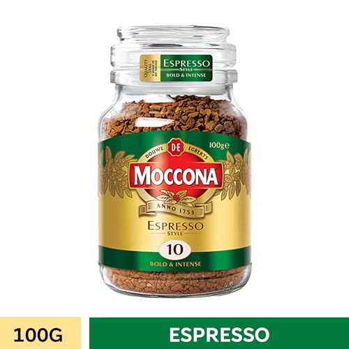 Image of Moccona Indulgence + Espresso Instant Coffee 200gm (100gm x 2) | Premium Imported Coffee | Freeze-Dried | Arabica & Robusta Blend