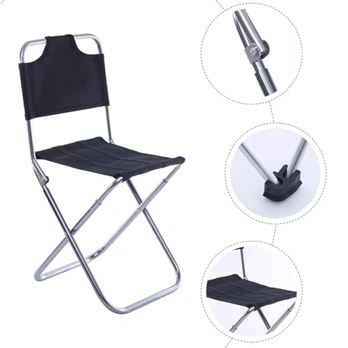 Chaise en alliage d'aluminium robuste pour camping et pêche de précision - 6