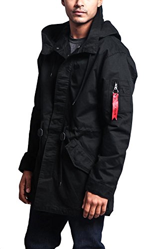G-Style USA Men's MA-1 Bomber Style Anorak Jacket2
