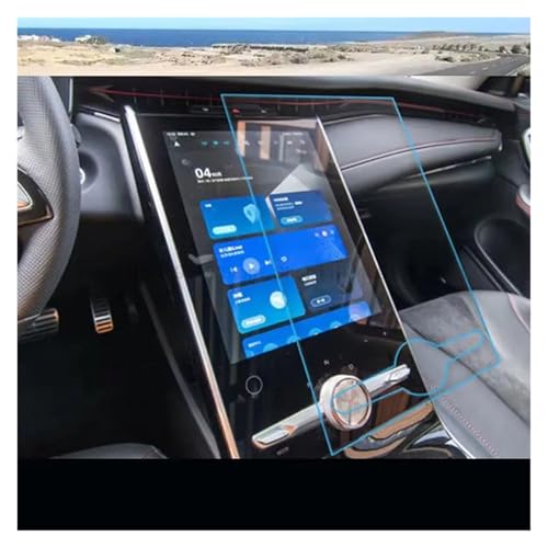 Film protection écran MG Marvel R verre trempé 19.4 pouces pour GPS voiture central