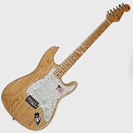 White Swamp Ash body, Selected maple neck 2 way truss rod, Nickel frets Diecast chrome machineheads, Volume & tone controls Gloss finish, Scale length: 648mm