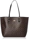 Coach Signature Reversible PVC City Large Tote Bag Handbag