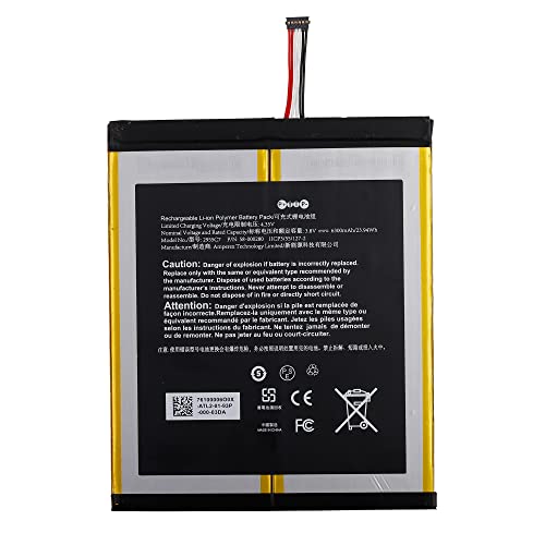Swark 58-000280 Replacement Battery Compatible with HD10 9th Gen Tablet M2V3R5 2955C7 11CP3/55/127-2 with Tools - Image 3