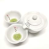 Korean porcelain Hand-made Lotus flower Gift boxed
