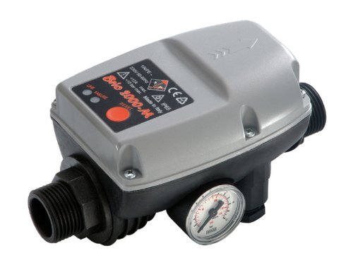 PUMPENSTEUERUNG DRUCKSCHALTER Druckwächter Automatic-Controller Durchflusswächter BRIO® unverkabelt für Hauswasserwerk Pumpe Brunnenpumpe Kreiselpumpe Tauchpumpe Tiefbrunnenpumpe