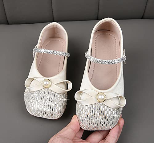 MATERUIEYES Children Show Crystal Single Shoes Little Girl Dress Shoes Anti-Slip2