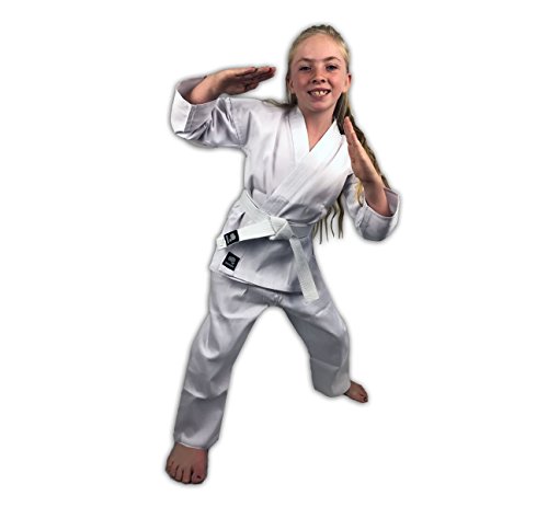 Zephyr Martial Arts Karate Gi Student Uniform with Belt - Red - 5 - Thumbnail 4