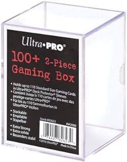 Ultra Pro UPR82623 2 Piece Storage Gaming Box, Cream