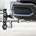 Buyers Products 1802000 Adjustable Tri-Ball Hitch – Rotating Chrome Towing Balls, 2 Inch Receiver, 9.83
