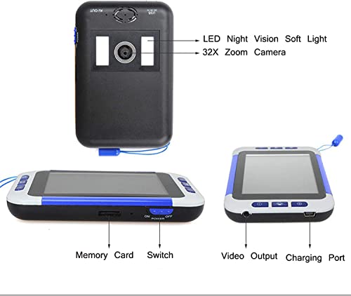 Écran couleur LCD 3,5 pouces et assistance de lecture vidéo handheld - 6