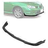 JMTAAT Front Bumper Lip Compatible with 2006-2007 Subaru Impreza WRX STI CS2 Style Black PP Splitter Trim Protection Spoiler 3Pcs