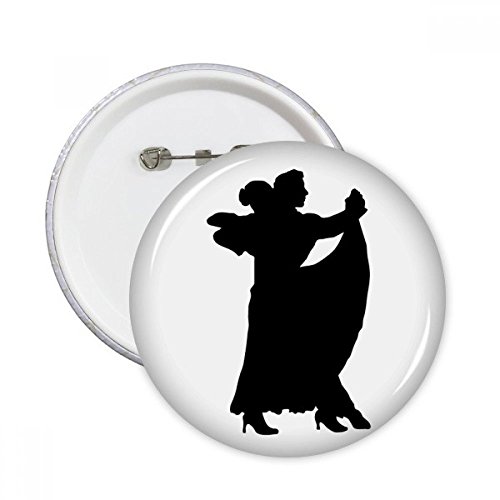 Badge Pins Dancer Duo Art Performance Broche Décoration Cadeau