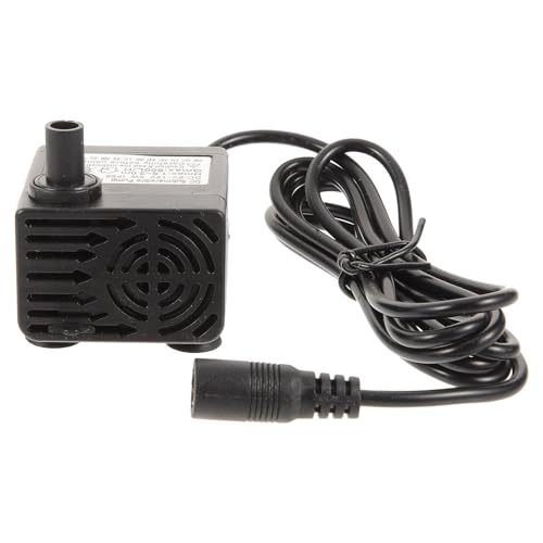 lurrose ブラシレスソーラー水中ポンプ 小型耐久プラスチック製 低騒音長寿命 家用給水循環用