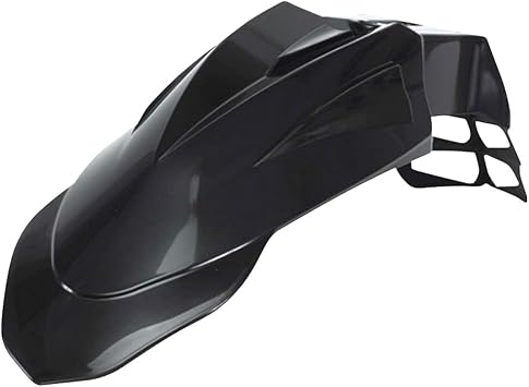 Acerbis Super Motard Front Fender Black for Kawasaki KLR250 1985-2005