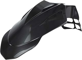 Acerbis Super Motard Front Fender Black - Fits: Suzuki DR-Z 400S 2000-2009,2011-2021