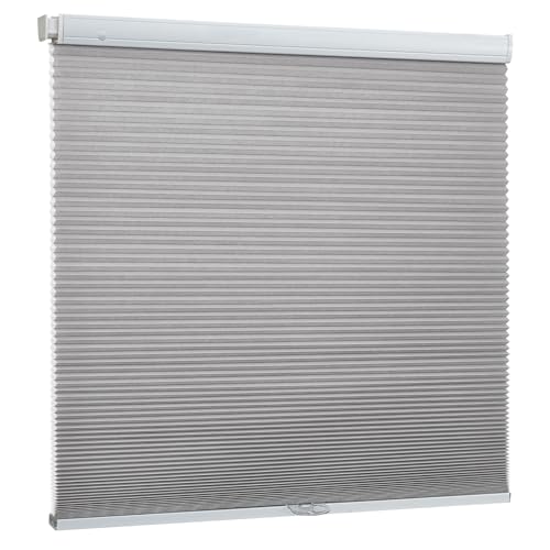 KIVVO ハニカムシェード ハニカムスクリーン つっぱり式 プルコード式 オーダーメイド 採光 非遮光 遮熱 防音 UVカット 賃貸対応 防寒 プリーツスクリーン 穴あけ不要 プライバシー保護 目隠し 小窓 スリット窓