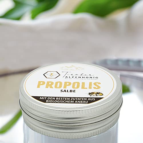 Propolis-Salbe mit Bienenwachs und Sheabutter aus Tirol