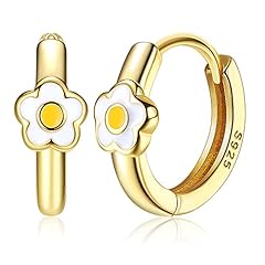 18K Gold Plated Earrings - Yellow Stamen