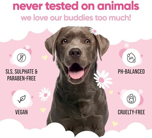 Baby Fresh Dog Shampoo by Buddycare | Deep Cleansing Shampoo for Dogs | Fresh Scented | with Aloe Vera and Pro Vitamin B5 (16.90oz) — view 4