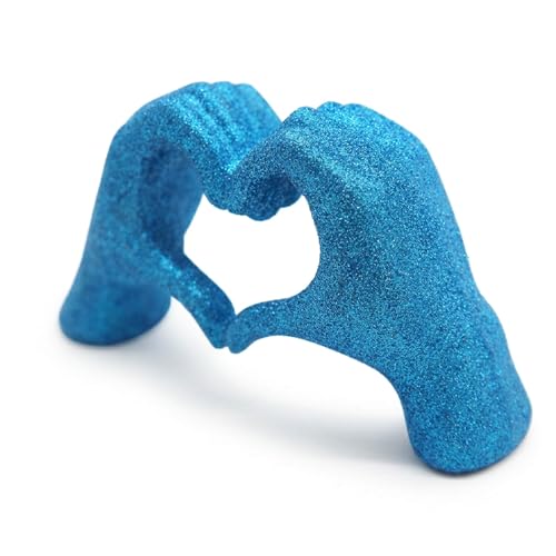 Estatua de Manos en Corazón para Decoración Moderna miniatura 6