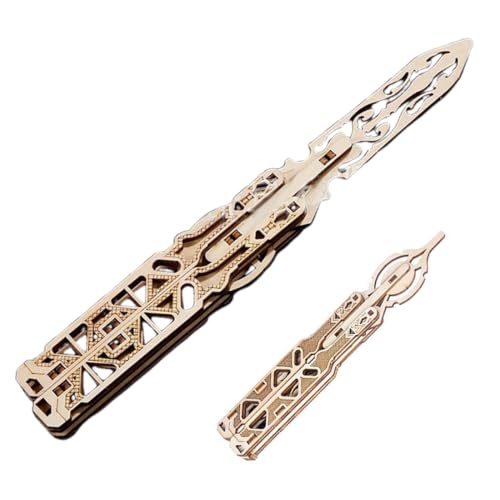 NOPKESV 1 pièce Jouets Ornements anti-stress Puzzles à faire soi-même Cadeaux pour les fêtes Décoration puzzle en bois étagère Cadeau d'anniversaire