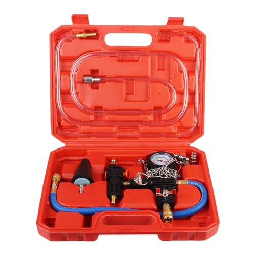 Test de fuite du système de refroidissement auto résolu par ce kit testeur de pression radiateur