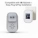 WiFi Carbon Monoxide & Natural Gas Detector Plug-in, 2-in-1 Gas and Carbon Monoxide Detector, Smart CO Detector Plug in & Combustible Gas Leak Detector for Home, RV, Kitchen – Supports 2.4 GHz WiFi
