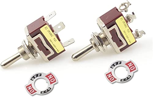 Bouton d'interrupteur d'alimentation 12mm à bascule Latching avec couvercle - 7