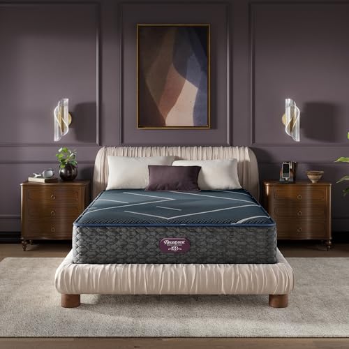 Image of Beautyrest World Class Level Four Plush 13.5 inch Hybrid King Mattress | CertiPUR-US certified, 10 Year Limited Warranty, 100-Night Trial, Made in the USA with global components, motion separation