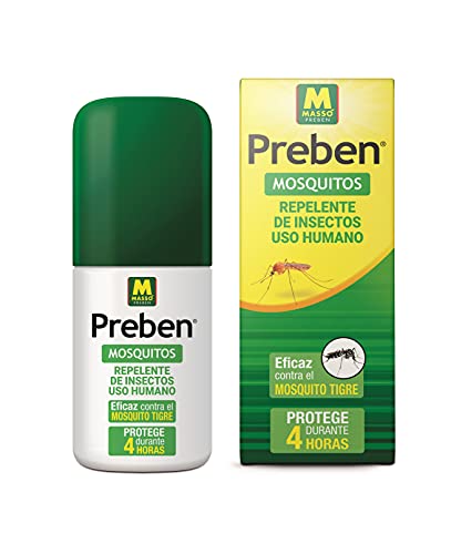 PREBEN 231268 - Repelente Anti-Mosquitos, 5 x 13 x 5 cm, Transparente Cover
