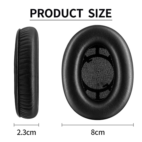 Repuestos Almohadillas para Auriculares Sennheiser RS120, HDR120, RS100, RS110, RS115, RS117, RS119 (Cuero Protein) miniatura 7