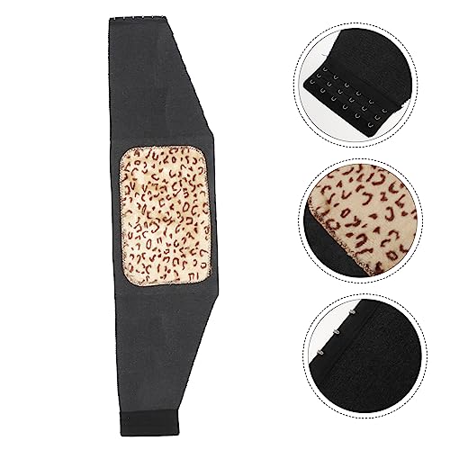 Cinturón lumbar ajustable con estampado de leopardo miniatura 6