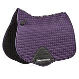 Weatherbeeta Prime All Purpose Saddle Pad Purple Penant Full